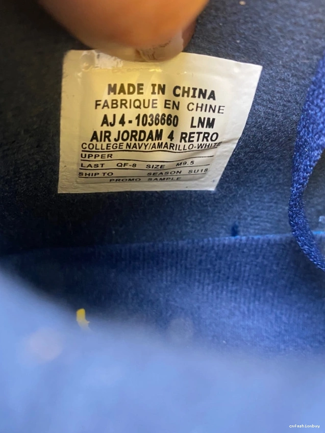 (PE) AJ4-1036660 4 Air Retro Jordan Michigan 1126